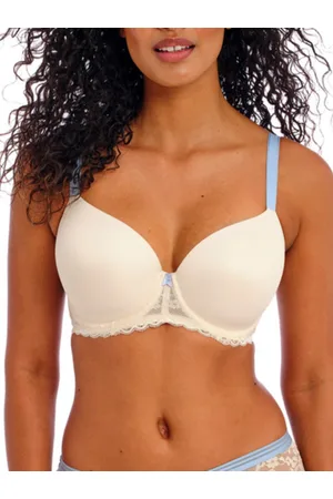 Freya Womens Offbeat Moulded Demi T-Shirt Bra - Polyamide - Size 36F