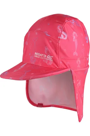 Regatta Childrens Unisex Great Outdoors Childrens/Kids Sun Protection Cap (Santorini Sunset) - - Size 2-3Y