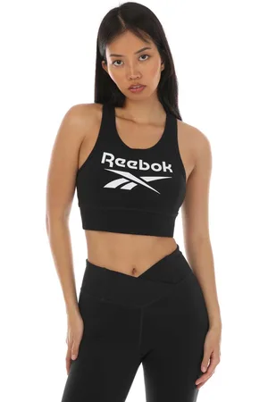 Reebok Womens Identity Sports Bra in Cotton - Size UK 4-6 (Womens)
