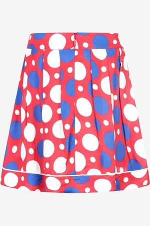 Marni Girls Spotted Silk Skirt - - Size 4Y
