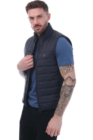 Farah Mens Arsenal Wadded Gilet in - Size Large