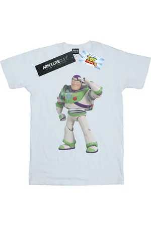 Disney Mens Toy Story Buzz Lightyear Standing T-Shirt - Size X-Large