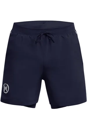 Under Armour Mens Run Anywhere 5 Inch Shorts in Blue - - Size 2XL