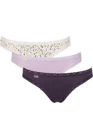 Sloggi Womens 24/7 Weekend Tanga Briefs - - Size X-Large