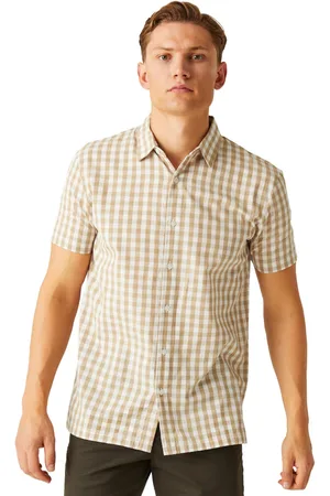 Regatta Mens Denmoor Short Sleeve Shirt - - Size X-Large