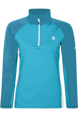Dare 2B Womens/Ladies Involved II Half Zip Midlayer (River Blue/Capri) - - Size 8 UK