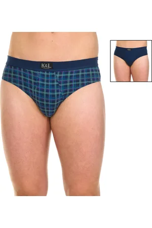 Kisses and Love Mens Pack-2 Basic Slips breathable fabric KL2008 man - - Size X-Large