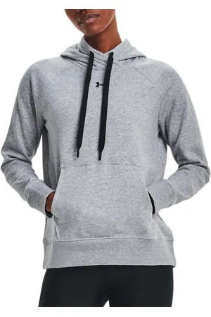 Under Armour Womens Rival Fleece HB Hoodie in - Size 16 UK