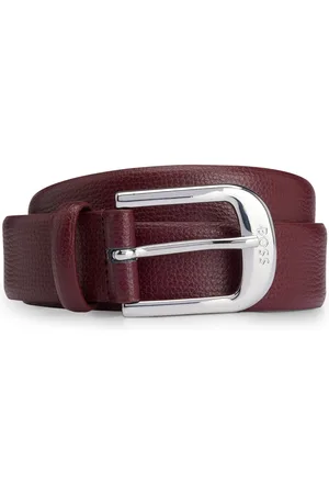 HUGO BOSS Womens Accessories Anna Leather Belt in - Size 32 inch