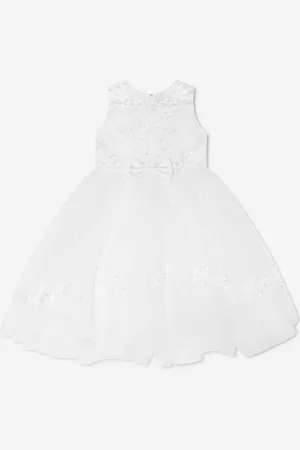 Sarah Louise Girls Ceremonial Ballerina Length Dress in - Size 5Y