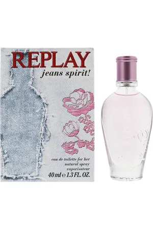 Replay Womens Jeans Spirit! For Her Eau de Toilette 40ml Spray - - One Size