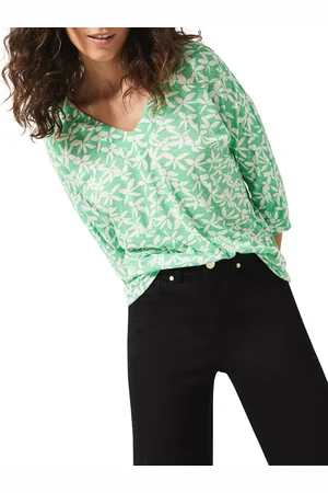 Phase Eight Womens Rylee Daisy Print Top - - Size 8 UK