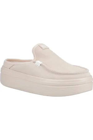 Hey dude Austin Lift Classic Leather WoMens Blush Mules - - Size UK 5