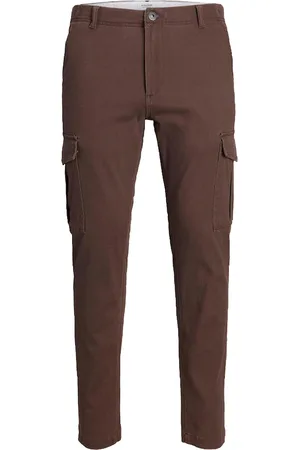JACK & JONES Mens Cargo Trousers Slim Fit - - Size 30W/32L