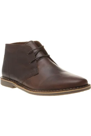 Red Tape Mens Gobi Boots - Leather - Size UK 11