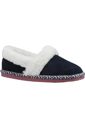 Hush Puppies Ariel Suede WoMens Slippers - Size UK 4
