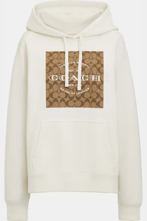 Coach Womens Signature Square Hoodie - - Size X-Small