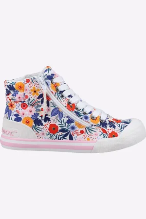 Rocket Dog Jazzin Malden Hi-Tops Womens - - Size UK 4