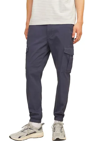 JACK & JONES Ack & Mens Cuffed Cargo Pants Slim Fit - - Size 36W/34L