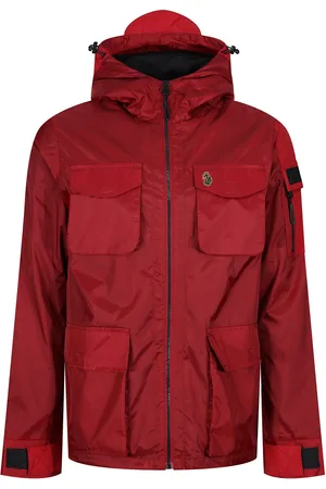 Luke 1977 Mens Curation Technical Lightweight Jacket in Red - - Size Small