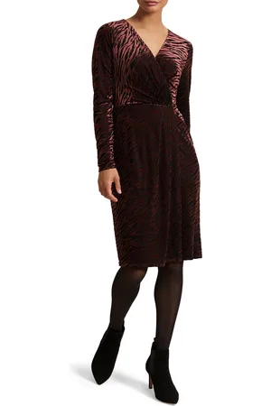 Phase Eight Womens Elina Burnout Dress - - Size 14 UK