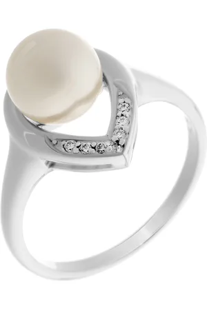 ORPHELIA WoMens 925 Sterling Ring - ZR-7115 - Size O 1/2