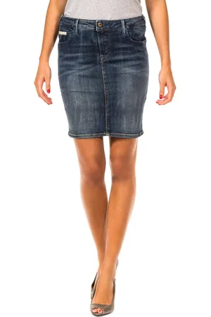 Gaastra Womens Tejano pencil skirt with back opening 36696542 woman - - Size 39 (Waist)