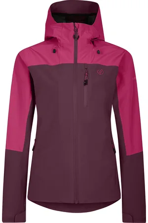 Dare 2B Womens/Ladies Mountain Series Waterproof Jacket (Fig/Berry Pink) - - Size 8 UK