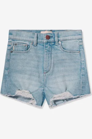 DL1961 Girls Lucy High Rise Shorts in - Size 10Y