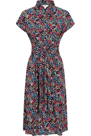 Mountain Warehouse Womens/Ladies Vienna Printed Shirt Dress (Multicoloured) - - Size 6 Regular
