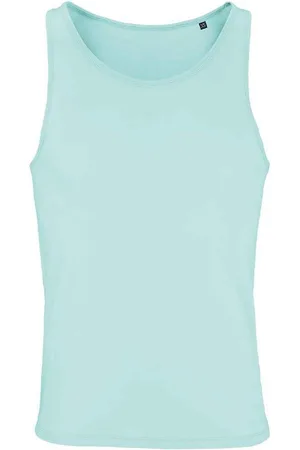 Sols Unisex Adult Crusader Organic Cotton Tank Top (Arctic Blue) - - Size X-Large