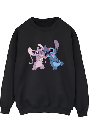 Disney Womens/Ladies Lilo & Stitch Kisses Sweatshirt - Size 2XL
