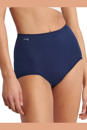 Sloggi Womens Basic+ Maxi Briefs 4 Pack - Polyamide - Size Small
