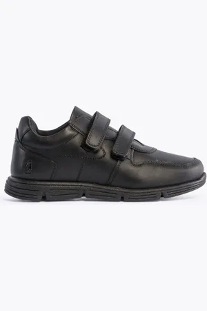 Hush Puppies LUCAS Boys Leather School Shoes - Size UK 5