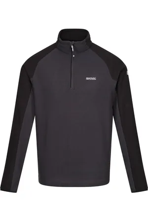 Regatta Mens Elson II Lightweight Fleece (Ash/Black) - - Size X-Large
