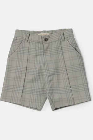 Angel & Rocket Boys Dawson Check Smart Shorts - Size 5Y