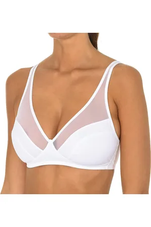Dim Womens Non-wired bra with elastic sides 04974 woman - Polyamide - Size 36C