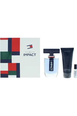 Tommy Hilfiger Mens Impact Eau de Toilette 100ml + 4ml + Body Wash - One Size