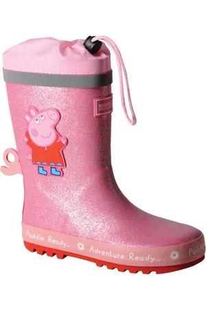Regatta Boys & Girls Peppa Pig Puddle Wellington Boots - Rubber - Size 4 Infant (UK Shoe)