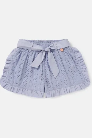 Angel & Rocket Girls Cleo Frill Broderie Short - Size 3Y