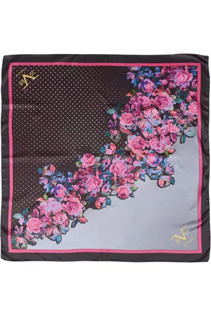 19V69 Italia Womens Floral Scarf - - One Size