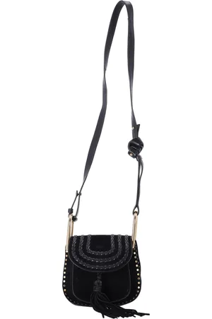 Chloé Pre-owned Womens Chloé Mini Hudson Whipstitch Crossbody Bag in Suede - One Size