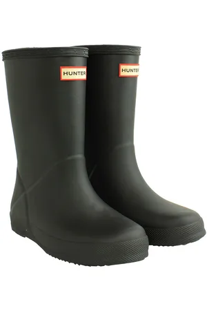 Hunter Childrens Unisex Original First Kids Wellingron Boots - Size UK 5 Infant