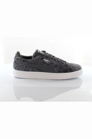 PUMA Suede Elemental Trainers Lace Up Shoes Leather - Womens Leather (archived) - Size UK 4.5
