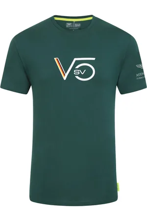 ASTON MARTIN F1 Official Team Mens T-Shirt Cotton - Size X-Large