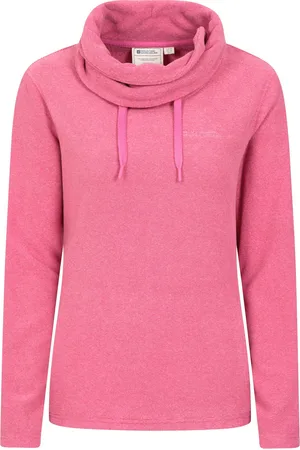Mountain Warehouse Womens/Ladies Hebridean Cowl Neck Fleece Top (Dark ) - Size 14 UK