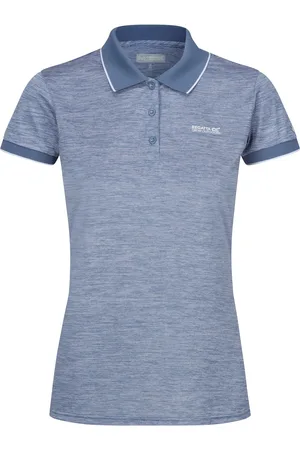 Regatta Womens/Ladies Remex II Polo Neck T-Shirt (Coronet ) - Size 18 UK