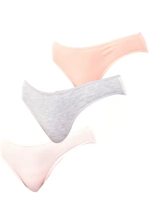 Kisses and Love Pack of 3 KL10000 WoMens cotton panties - - Size Small/Medium