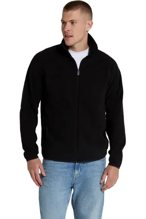 Mountain Warehouse Mens Stockholm Full Zip Fleece Jacket (Jet ) material_polyester - Size Medium