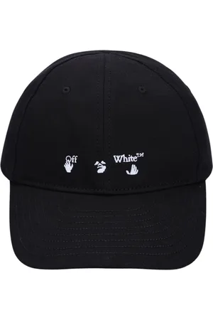 OFF-WHITE Mens Hands Off Logo Baseball Cap Hat - One Size